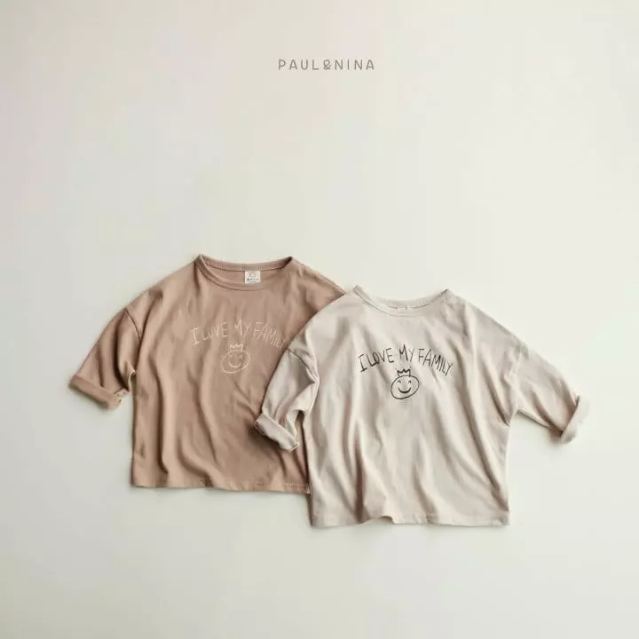 Paul & Nina - Korean Children Fashion - #prettylittlegirls - Family Tee - 8