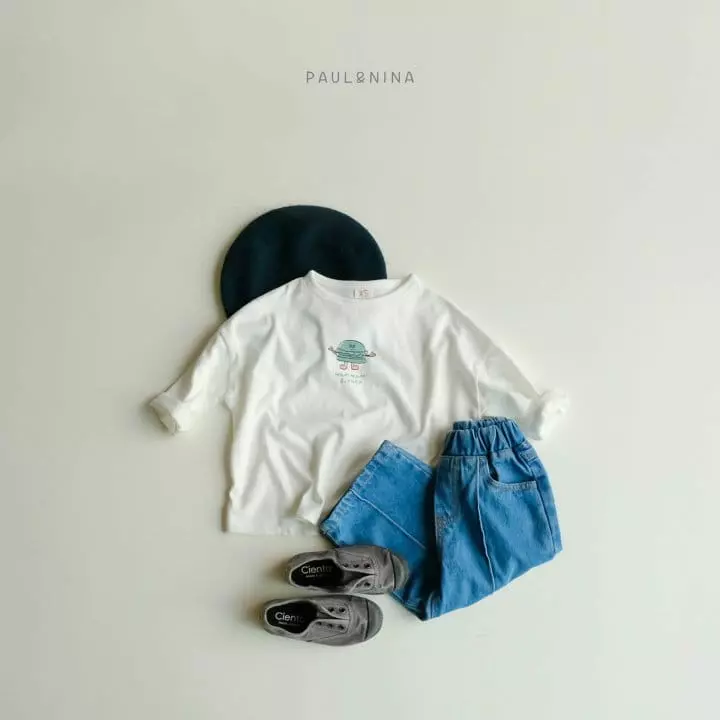 Paul & Nina - Korean Children Fashion - #prettylittlegirls - Hambuger Tee - 7
