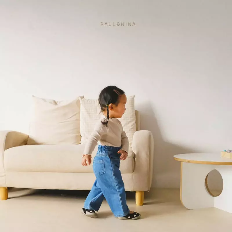 Paul & Nina - Korean Children Fashion - #prettylittlegirls - Pintuck Jeans - 12