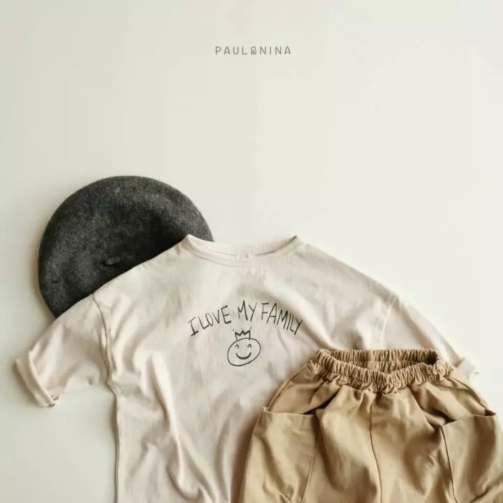 Paul & Nina - Korean Children Fashion - #stylishchildhood - Family Tee - 11