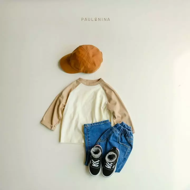 Paul & Nina - Korean Children Fashion - #todddlerfashion - Color Tee - 5
