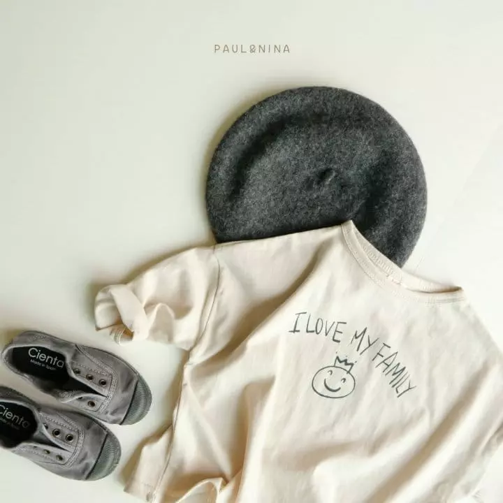 Paul & Nina - Korean Children Fashion - #todddlerfashion - Family Tee - 9