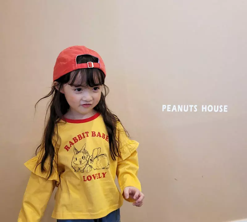 Peanuts - Korean Children Fashion - #childofig - Rabbit Frill Tee - 5