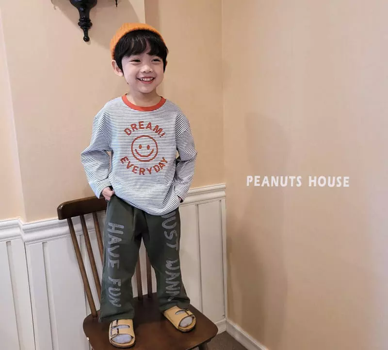 Peanuts - Korean Children Fashion - #fashionkids - Smile Tee - 5