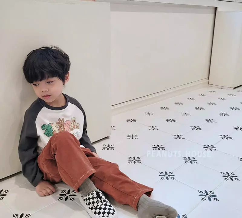 Peanuts - Korean Children Fashion - #kidsstore - Raglan Tee - 8