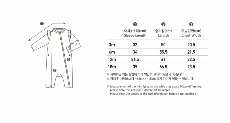 Peekaboo - Korean Baby Fashion - #smilingbaby - Floral Bodysuit - 8