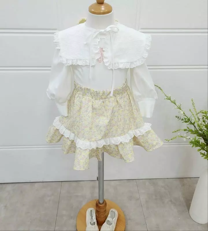Petit Chou Chou - Korean Children Fashion - #prettylittlegirls - Lace Cape - 4