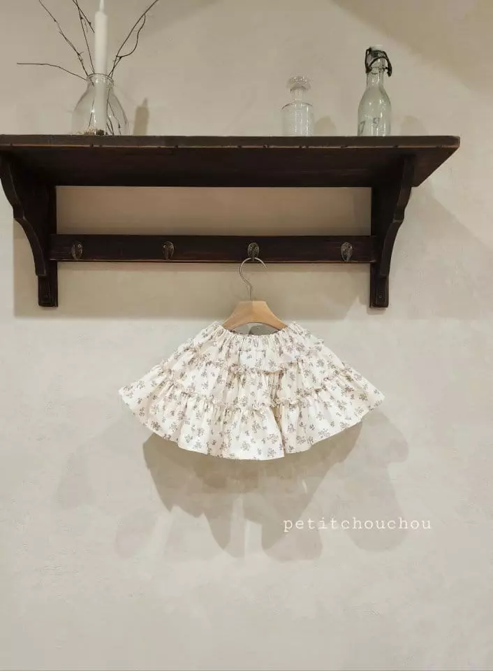 Petit Chou Chou - Korean Children Fashion - #childrensboutique - Yellow Whole Skirt