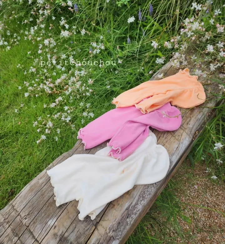 Petit Chou Chou - Korean Children Fashion - #designkidswear - Air Puff Tee