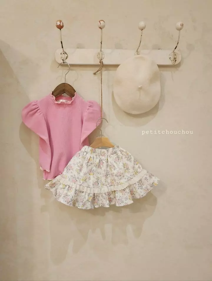 Petit Chou Chou - Korean Children Fashion - #fashionkids - Air Puff Tee - 3
