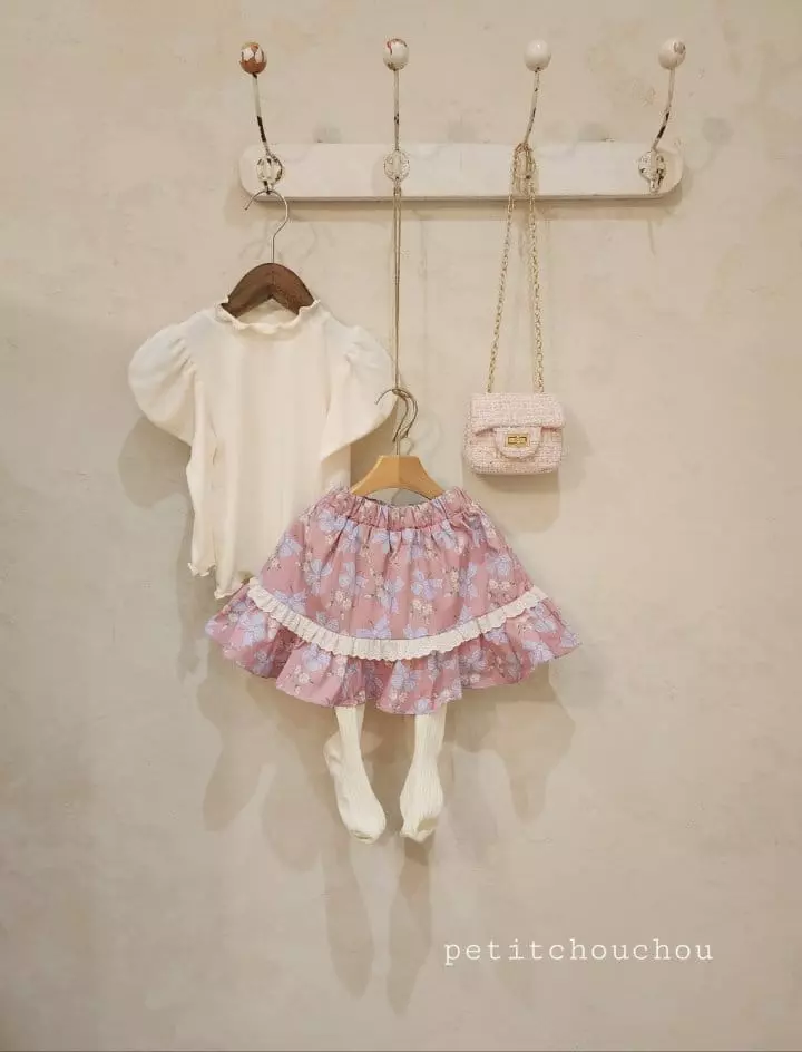 Petit Chou Chou - Korean Children Fashion - #fashionkids - Air Puff Tee - 4