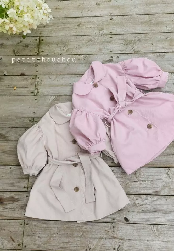Petit Chou Chou - Korean Children Fashion - #kidsshorts - Ellpin Trench Coat - 12