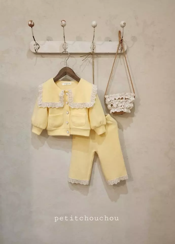 Petit Chou Chou - Korean Children Fashion - #kidsshorts - Tina Heart Cardigan - 11