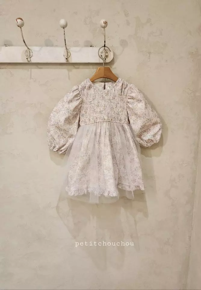Petit Chou Chou - Korean Children Fashion - #kidsstore - Garden Sha One-piece - 9