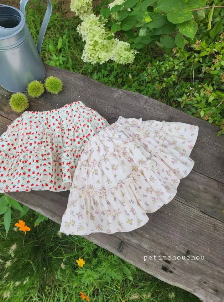 Petit Chou Chou - Korean Children Fashion - #kidzfashiontrend - Yellow Whole Skirt - 7