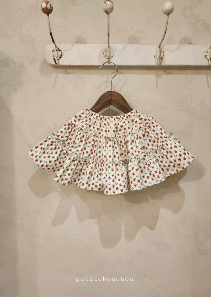 Petit Chou Chou - Korean Children Fashion - #littlefashionista - Yellow Whole Skirt - 9