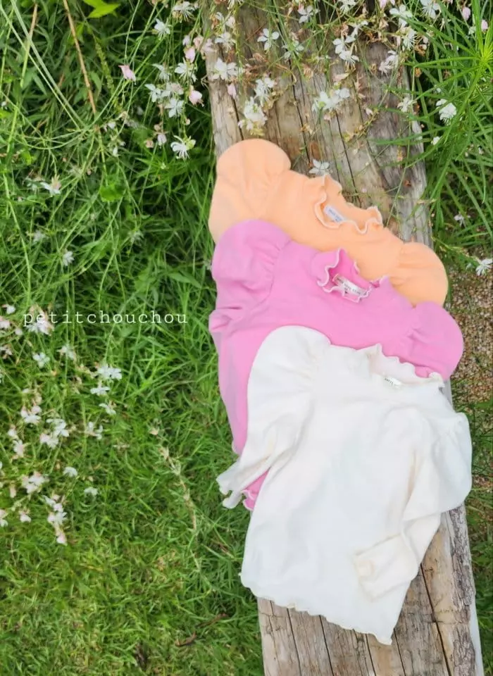 Petit Chou Chou - Korean Children Fashion - #prettylittlegirls - Air Puff Tee - 11