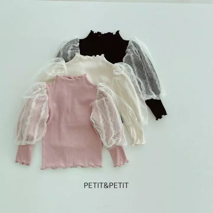 Petit & Petit - Korean Children Fashion - #childofig - Puff Sha Tee - 7