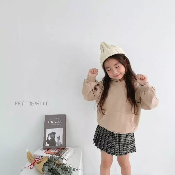 Petit & Petit - Korean Children Fashion - #childofig - Shirring Hoody Tee - 4