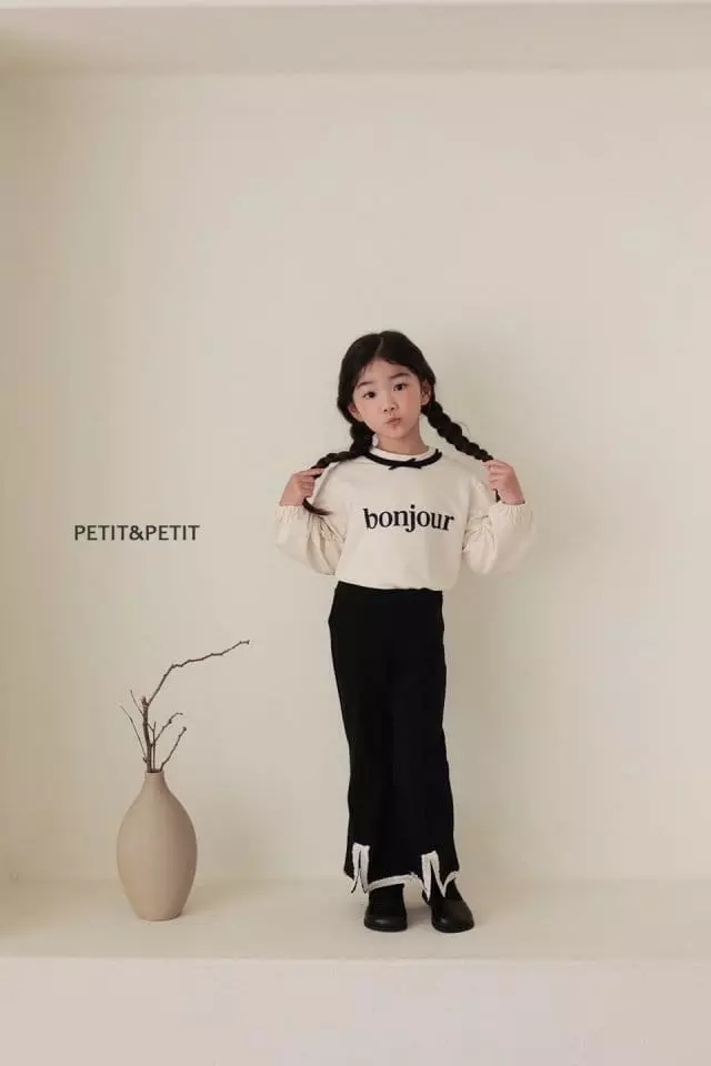 Petit & Petit - Korean Children Fashion - #discoveringself - Bonjour Tee - 8