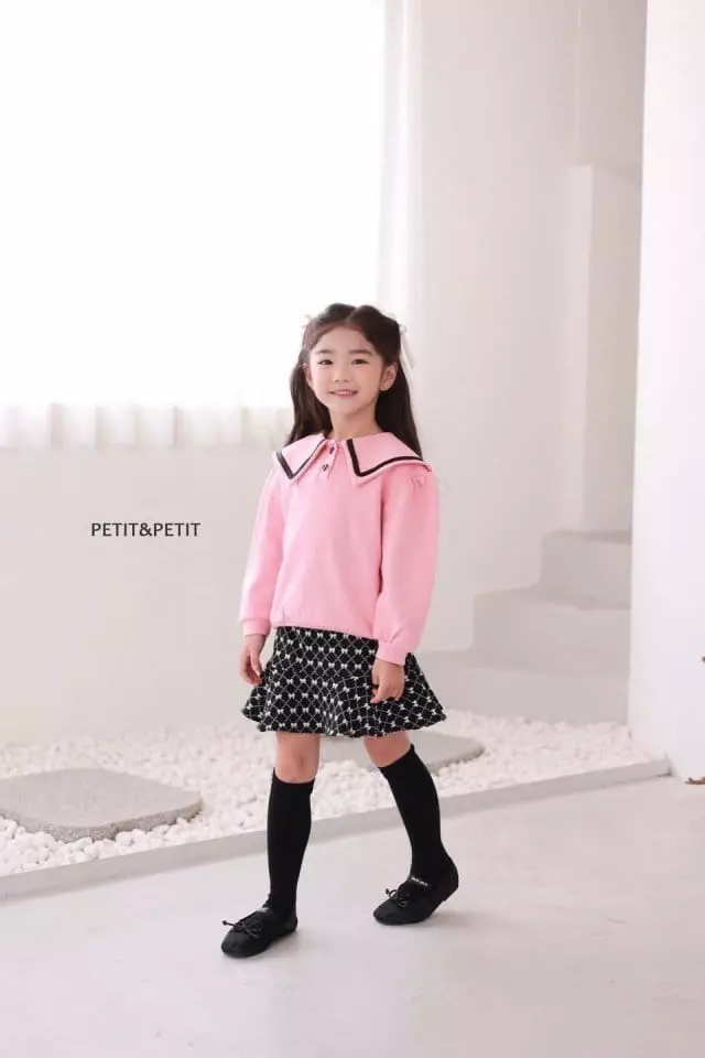 Petit & Petit - Korean Children Fashion - #discoveringself - Susu Collar Sweatshirt - 5