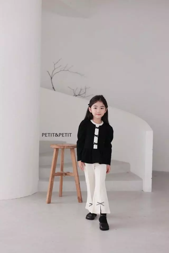 Petit & Petit - Korean Children Fashion - #kidsstore - Jenny Ribbon Tee - 3