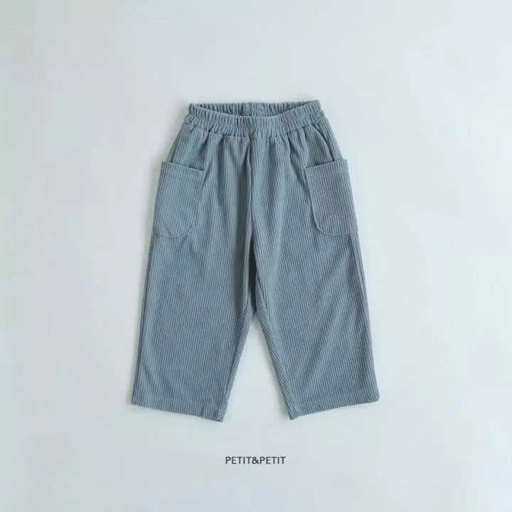 Petit & Petit - Korean Children Fashion - #kidsstore - Pocket Rib Pants - 5
