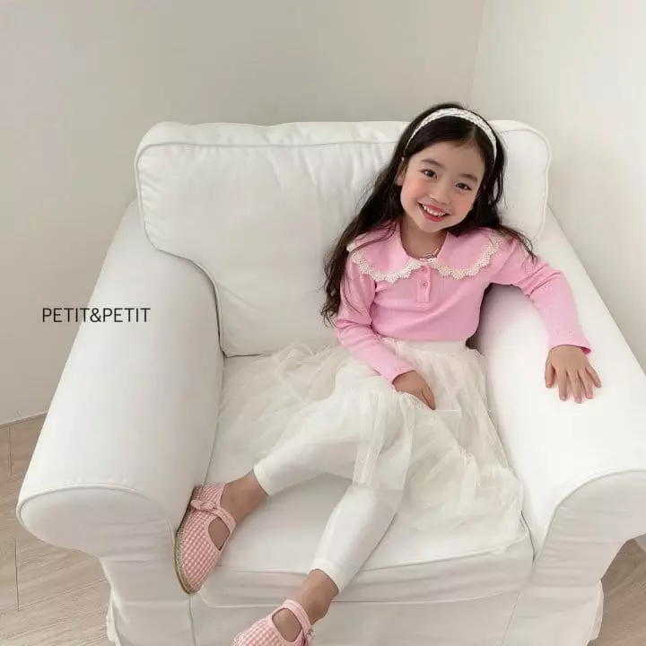 Petit & Petit - Korean Children Fashion - #littlefashionista - Eyelet Blouse - 10