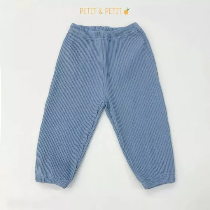 Petit & Petit - Korean Children Fashion - #littlefashionista - Rib Pants - 2