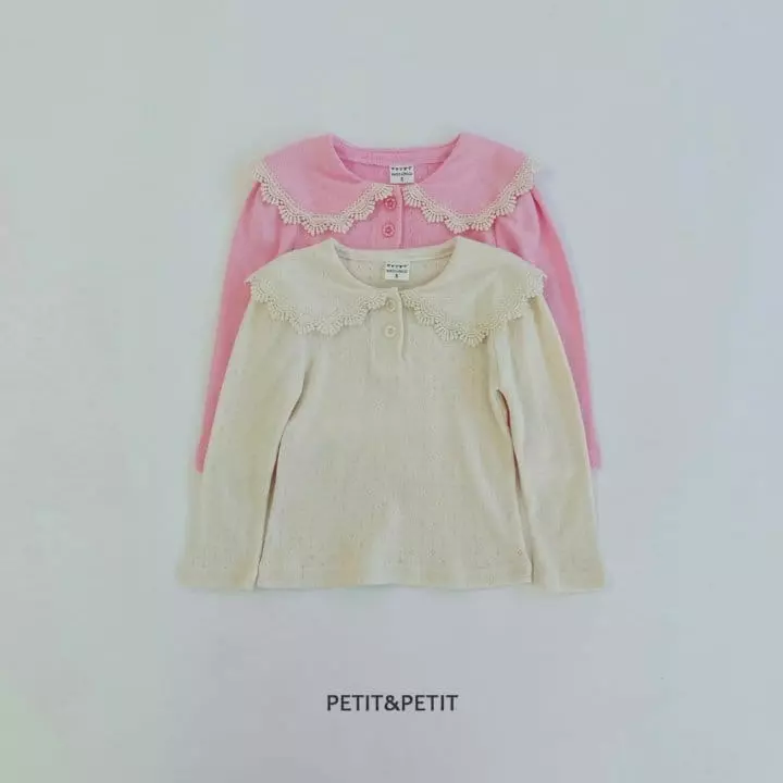 Petit & Petit - Korean Children Fashion - #minifashionista - Eyelet Blouse - 12