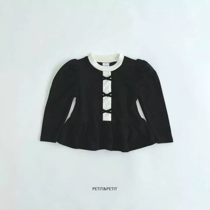 Petit & Petit - Korean Children Fashion - #prettylittlegirls - Jenny Ribbon Tee - 9
