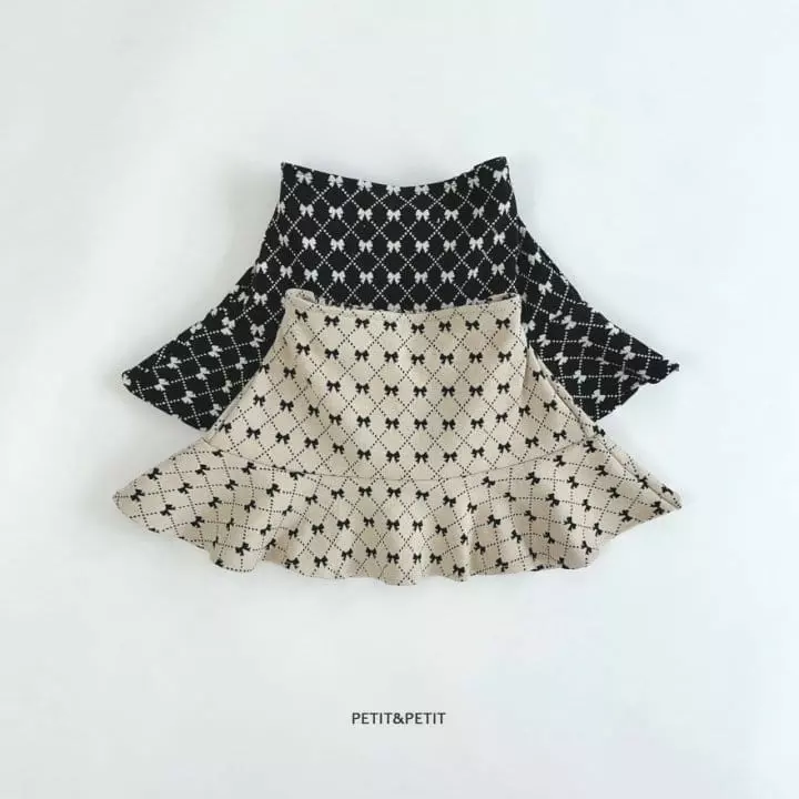 Petit & Petit - Korean Children Fashion - #prettylittlegirls - Ribbon Frill Skirt - 7
