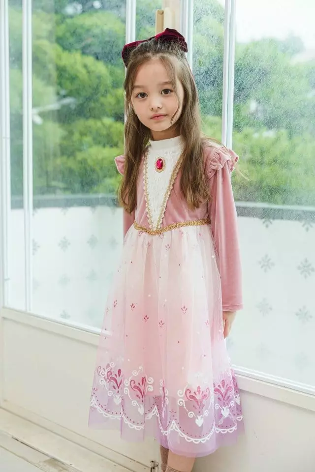 Pink Berry - Korean Children Fashion - #littlefashionista - Ellsa One-piece - 7
