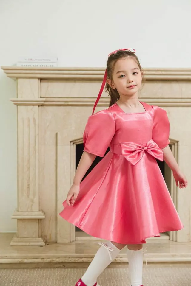 Pink Berry - Korean Children Fashion - #magicofchildhood - Satin Bunny One-piece - 6