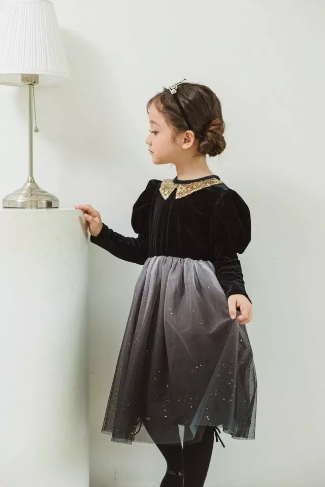 Pink Berry - Korean Children Fashion - #minifashionista - Black Swan One-piece - 6