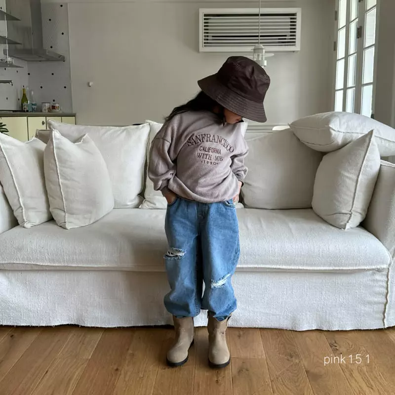 Pink151 - Korean Children Fashion - #Kfashion4kids - Sanfran Knit Sweatshirt - 5