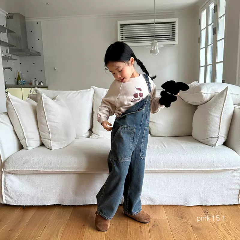 Pink151 - Korean Children Fashion - #Kfashion4kids - Vinage Overalls Denim - 6