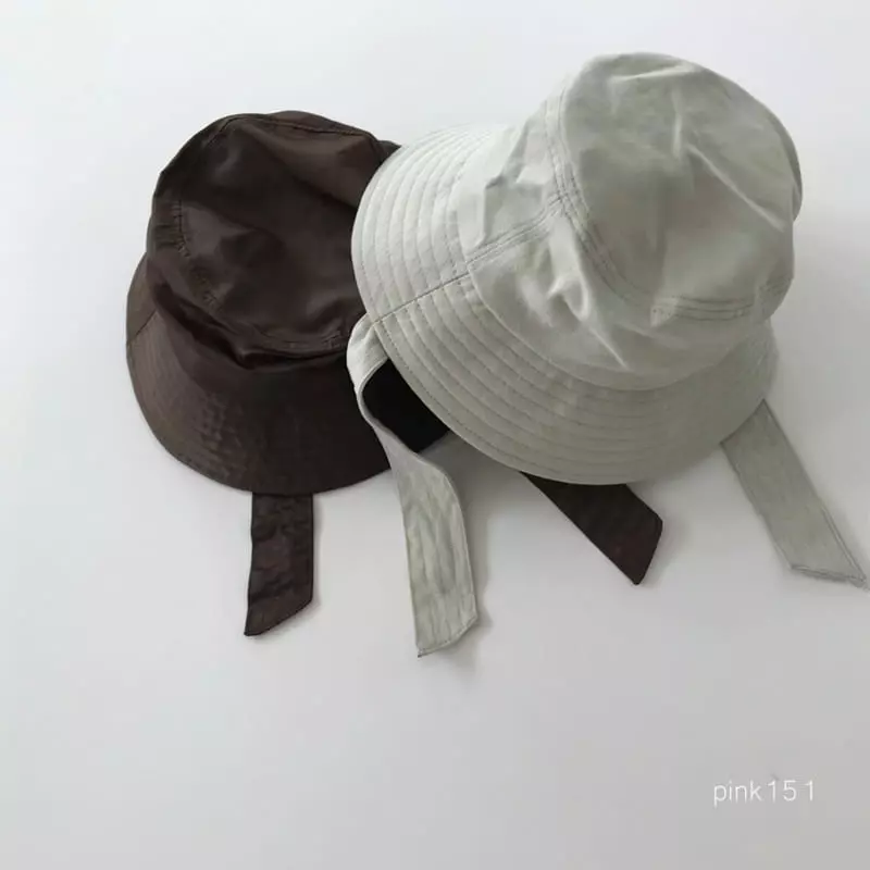 Pink151 - Korean Children Fashion - #discoveringself - Tie Bucket Hat - 2