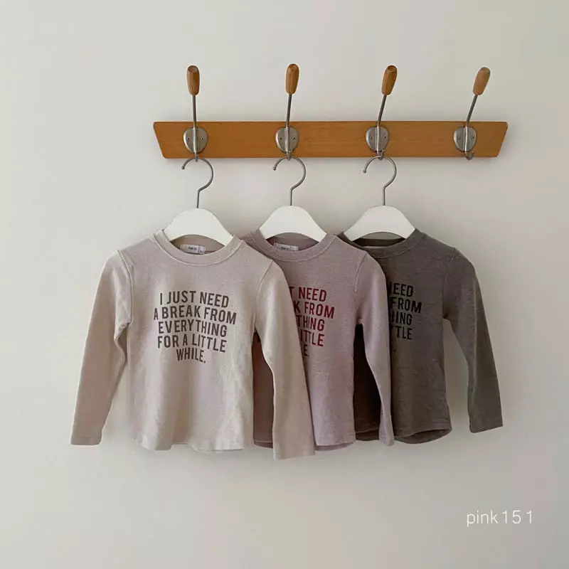 Pink151 - Korean Children Fashion - #kidsshorts - Sticky Slim Tee