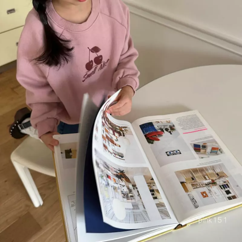 Pink151 - Korean Children Fashion - #kidsstore - Cherry Cik Raglan Sweatshirt - 7