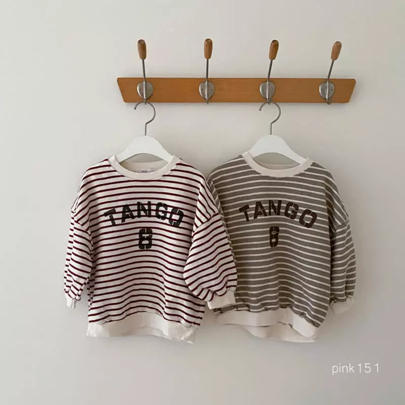 Pink151 - Korean Children Fashion - #kidsstore - Stripes Tango Sweatshirt