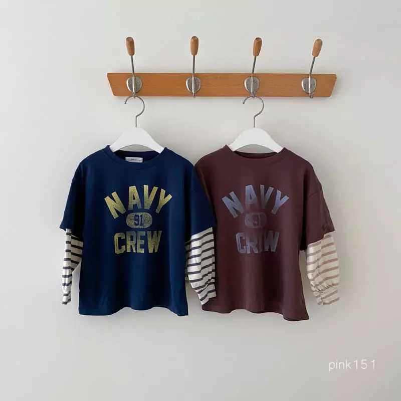 Pink151 - Korean Children Fashion - #kidzfashiontrend - Stripes Layered Tee