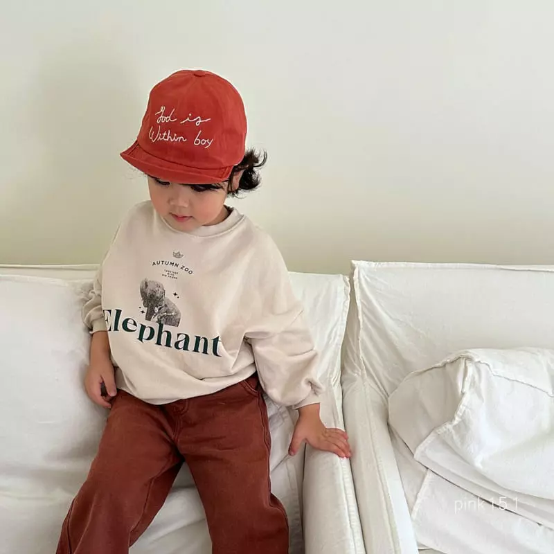 Pink151 - Korean Children Fashion - #littlefashionista - Elephant Sweatshirt - 7