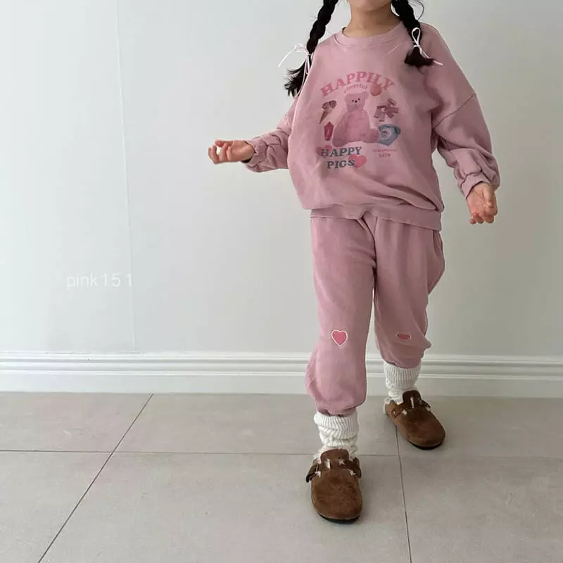 Pink151 - Korean Children Fashion - #littlefashionista - Heart Pants - 10