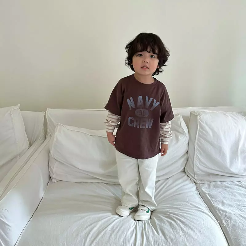 Pink151 - Korean Children Fashion - #minifashionista - Stripes Layered Tee - 5
