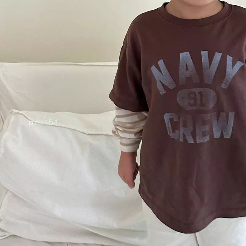 Pink151 - Korean Children Fashion - #prettylittlegirls - Stripes Layered Tee - 6