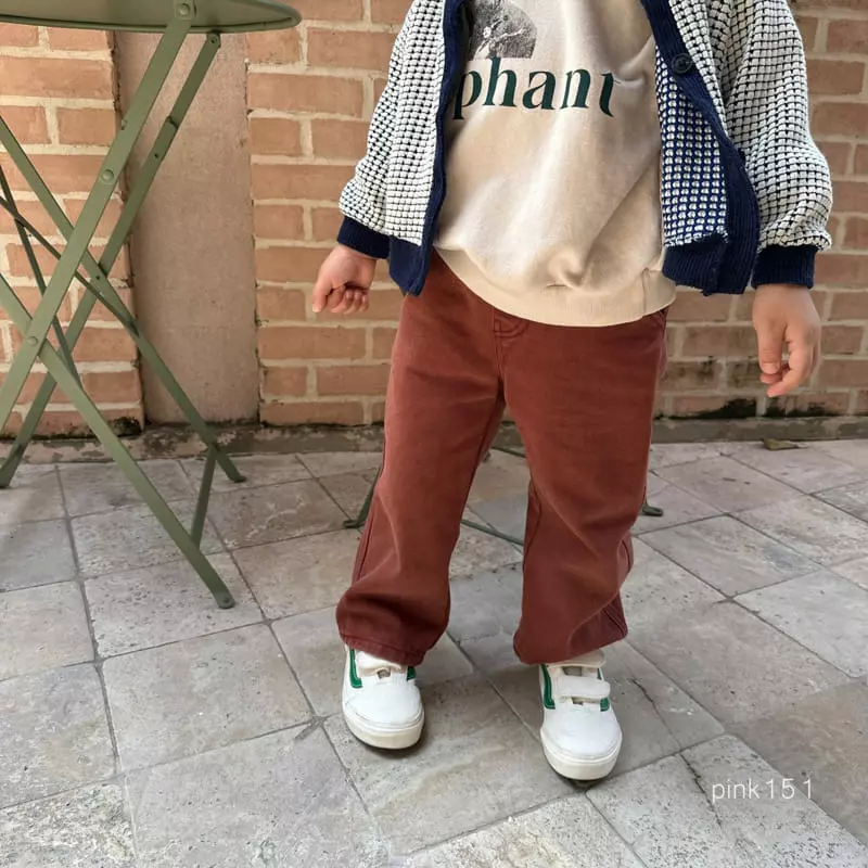 Pink151 - Korean Children Fashion - #todddlerfashion - Browine Pants - 8