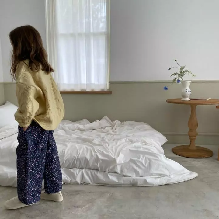Plan B Atelier - Korean Children Fashion - #Kfashion4kids - Flower Pants - 9