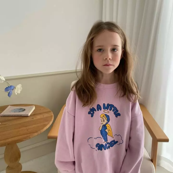 Plan B Atelier - Korean Children Fashion - #childofig - Angel Sweatshirt - 7