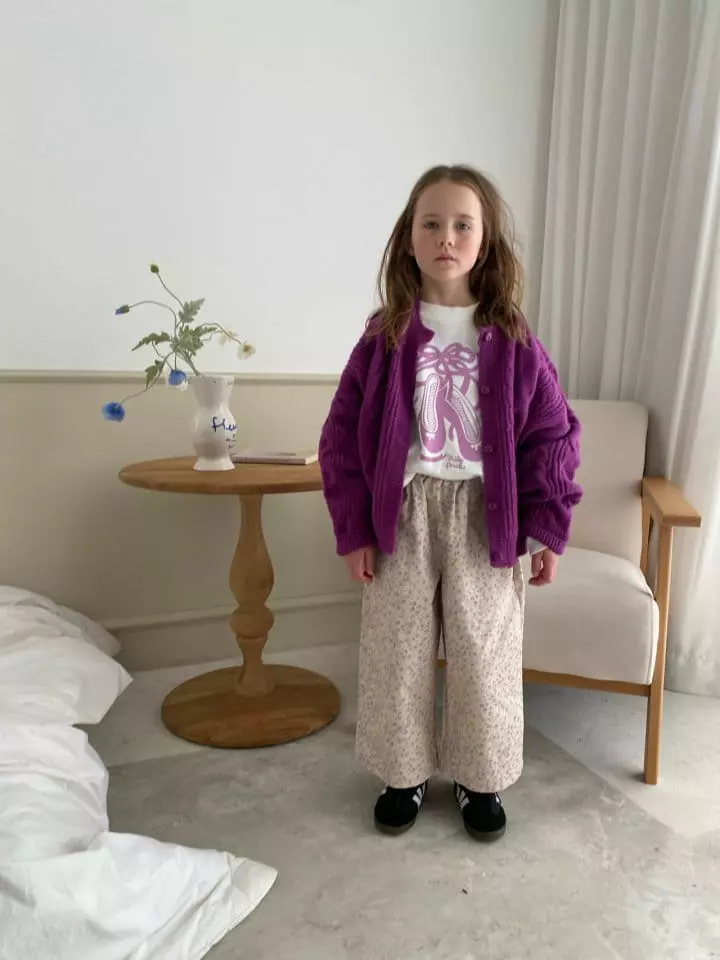 Plan B Atelier - Korean Children Fashion - #designkidswear - Flower Pants - 3